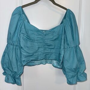 Vestique Blue Top